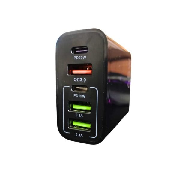 CARGADOR CELULAR ALTA POTENCIA 5 PUERTOS